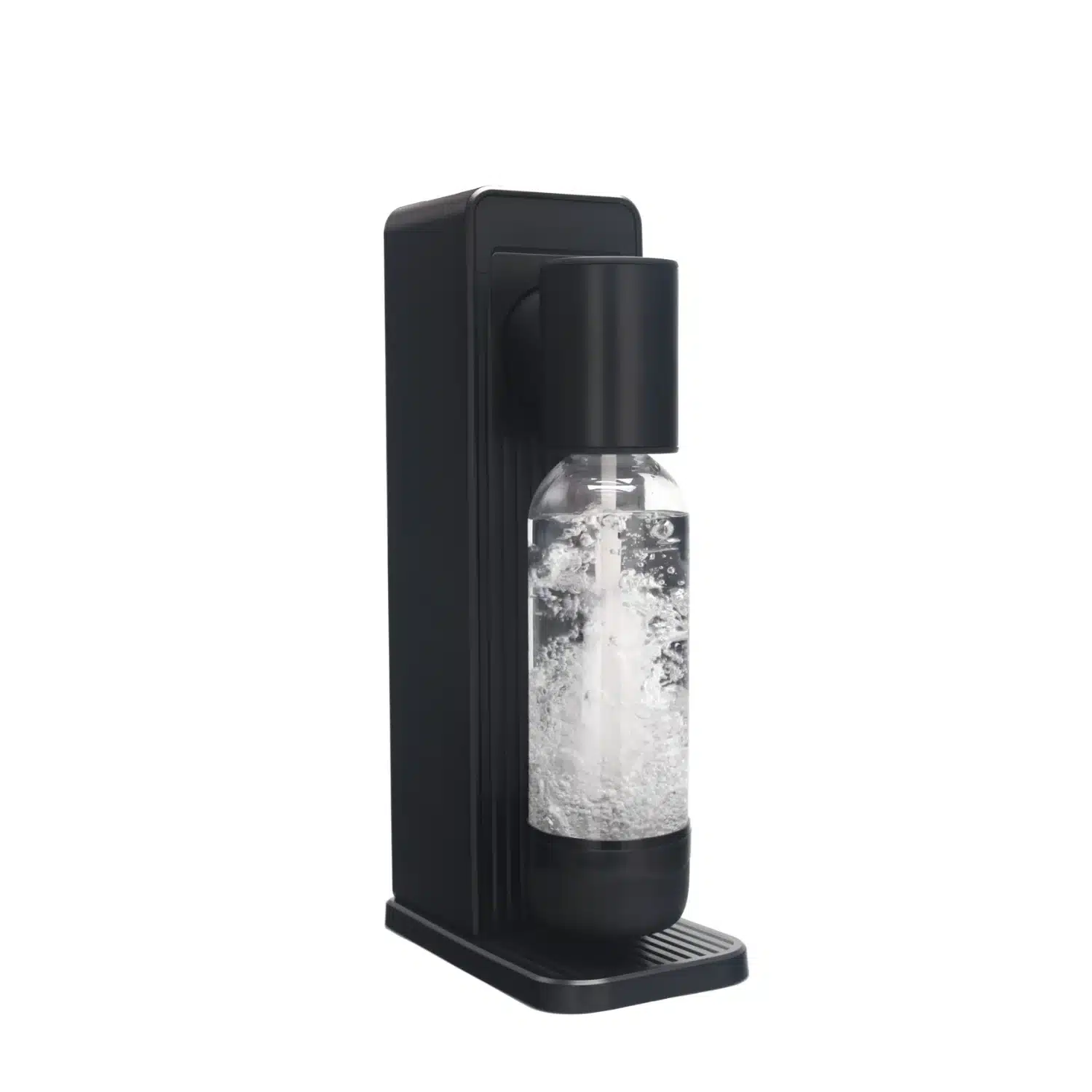 6430052003331 Machine à eau pétillante CAR561-B noire sans électricité bouteille 1L incluse - CARREFOUR HOME – Image 1