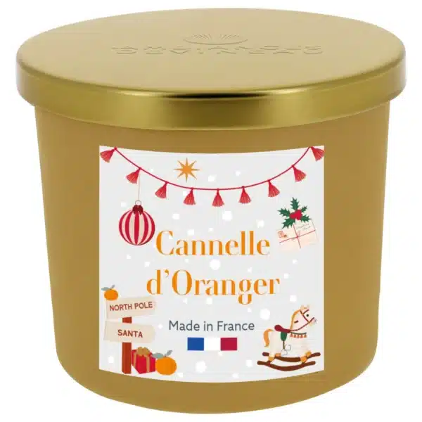 Verre PM or avec couvercle métal