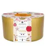 Verre or laqué métallisé 3 mèches