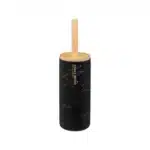 Brosse Wc Léa Noir Effet Marbre - 5five