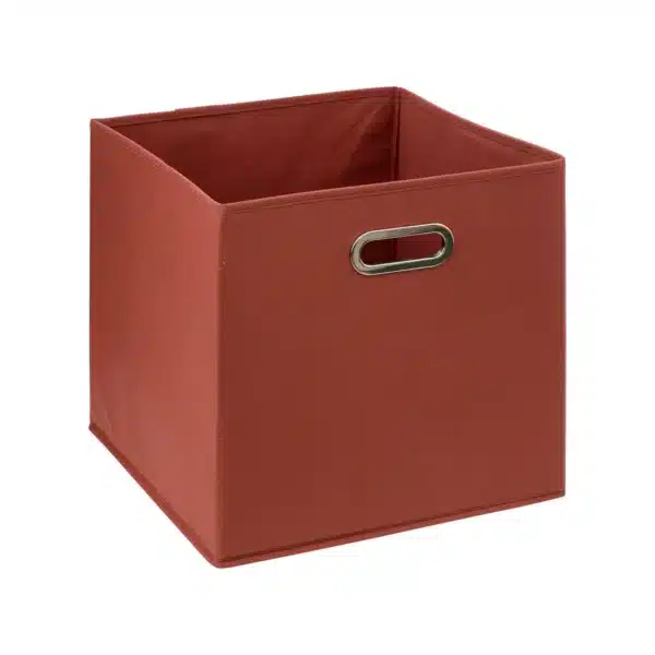 Panier Tissu 31x31cm Mix N' Modul Terre De Sienne - 5five