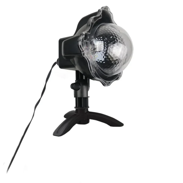 Projecteur de Neige 3 Led Blanc Chaud