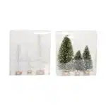 Set de 3 sapins de Noël à poser - CARREFOUR (modèle aléatoire)