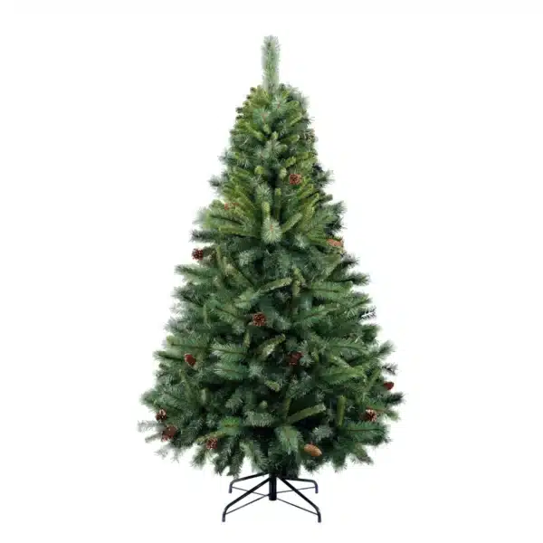 Sapin artificiel vert avec pomme de pin premium 180 cm Sirius CARREFOUR