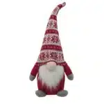 Gnome de Noël Rouge 40cm CARREFOUR