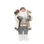 Père Noël Blanc 78cm CARREFOUR