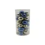 Coffret de boules Bleu et Doré - CARREFOUR