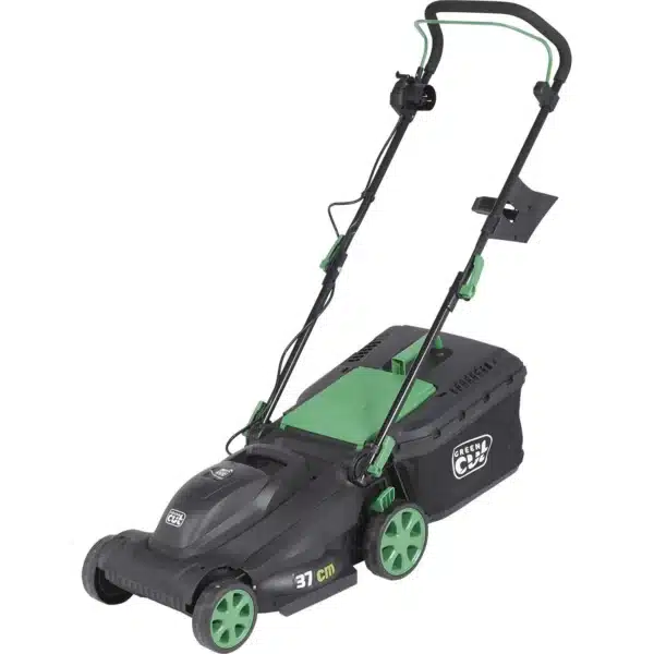 Tondeuse à gazon électrique 1500W avec bac de ramassage 37 cm GREENCUT