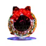 Couronne Ronde de Noël Holograme 30 cm