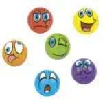 Balle soft smiley 6,2 cm