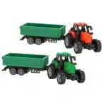 Tracteur avec remorque