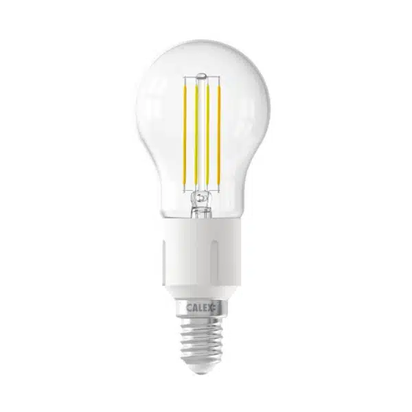 Calex Smart Tuya Wifi E14 Boule 4.5W 450lm - 818-830 Variable Blanc | Dimmable - Équivalent 40W