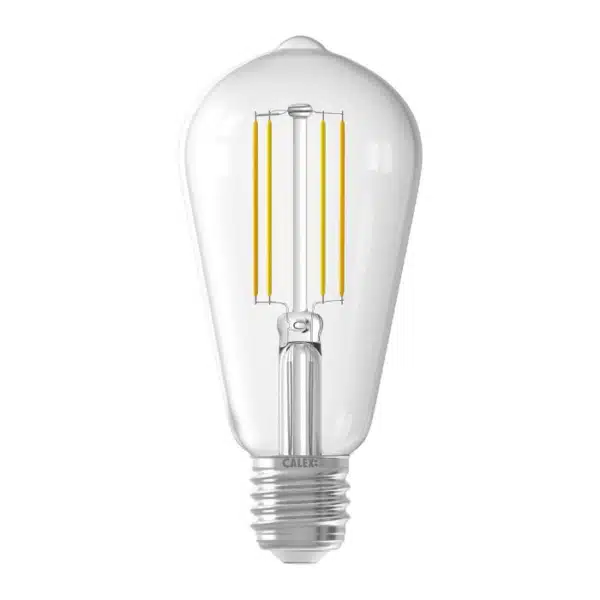Calex Smart Tuya Wifi E27 Edison Filament 7W 806lm - 818-830 Variable Blanc | Dimmable - Équivalent 60W