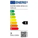 Calex Smart Tuya Wifi E27 Poire Filament 7W 806lm - 818-830 Variable Blanc | Dimmable - Équivalent 60W – Image 4