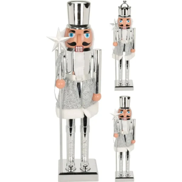 Casse-noisettes h60cm argent CARREFOUR