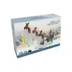 Traineau de Noël Père Noël et Renne CARREFOUR