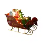 TRAINEAU AVEC CADEAUX LUMINEUX