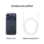 Smartphone iPhone 17 Pro 256 Go Bleu Intense – APPLE – Image 10