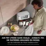 Friteuse sans huile Airfryer DualZone AF400EUWH 9,6 L – NINJA – Image 11