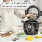 Multicuiseur Airfryer Cookeo+ Extra Crisp CE85X8F0 – MOULINEX – Image 8
