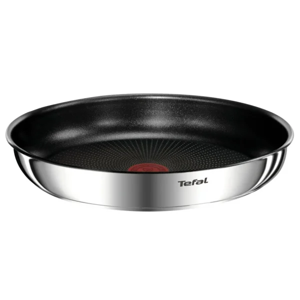Poêle Ingenio Daily Cook 28cm Acier Inoxydable, Revêtement Anti-adhésif, Tous Feux dont Induction, Poignée Amovible – TEFAL
