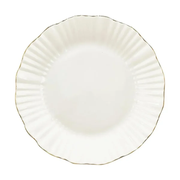 Assiette plate 26,5 cm, blanc – Générique