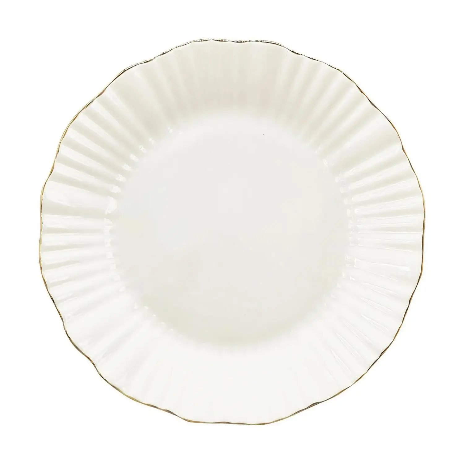 3534542162362 Assiette plate 26,5 cm, blanc – Générique – Image 1