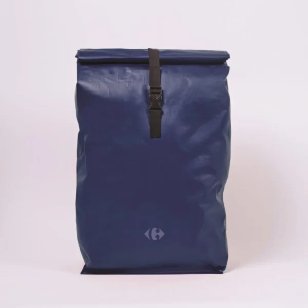 Sac à dos de courses pliable et imperméable 45 L - Coloris aléatoire – CARREFOUR