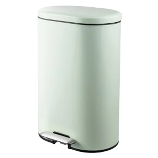 Poubelle en métal 30L - Blanche – CARREFOUR HOME