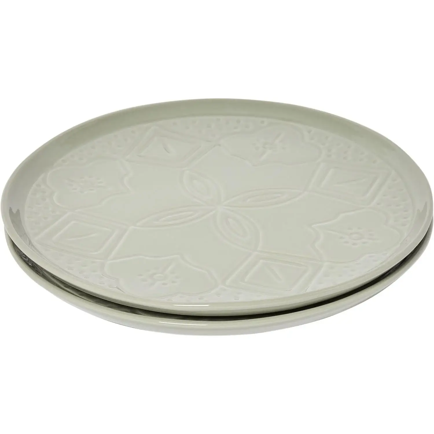 3616958816524 Assiette Plate Verte 27 cm – CARREFOUR HOME – Image 1