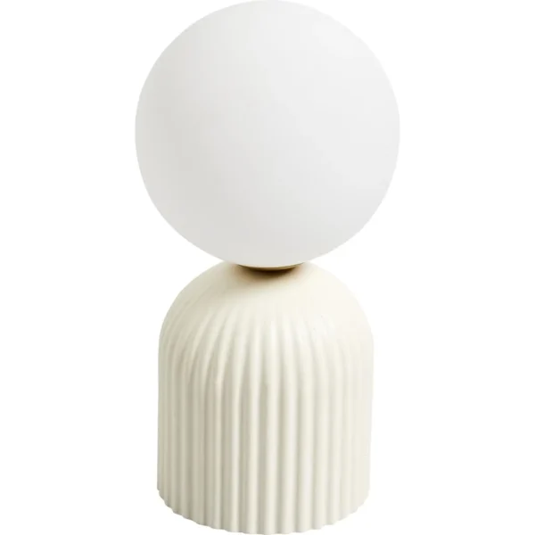 Lampe de Table Blanche à Rayures – Générique