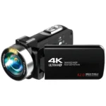 Caméscope Numérique 4K 42 Mégapixels avec Lumière LED – LEDWOOD