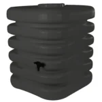 Récupérateur d'eau de pluie Cubique 1000L Gris Anthracite – BELLI