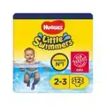 Couches de Bain Little Swimmers Taille 2-3 (3-8 kg) – HUGGIES