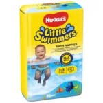 Couches de bain Little Swimmers taille 2-3 (3-8 kg) x12 - HUGGIES – Image 3