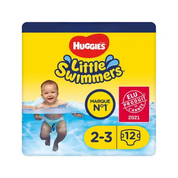 Couches de Bain Little Swimmers Taille 2-3 (3-8 kg) – HUGGIES