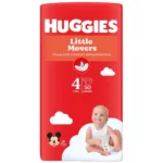 Couches Bébé Little Movers Taille 4 (7-18 kg) Mickey Disney – HUGGIES
