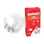 Couches Bébé Little Movers Taille 4 (7-18 kg) Mickey Disney – HUGGIES – Image 2