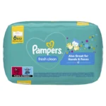 Lingettes Bébé Nettoyantes Corps et Siège Parfum Frais (le paquet de 52 lingettes) – PAMPERS – Image 3