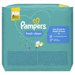 Lingettes Bébé Nettoyantes Corps et Siège Parfum Frais (le paquet de 52 lingettes) – PAMPERS – Image 4