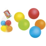 Lot de 5 balles colorées 6cm – GLOBO