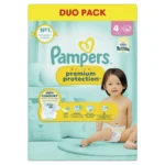 Couches Bébés Premium Protection 9-14kg Taille 4 – PAMPERS – Image 4
