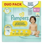 Couches Bébés Premium Protection 9-14kg Taille 4 – PAMPERS – Image 5