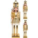 Casse-noisettes décoratif, doré, 80 cm – CARREFOUR