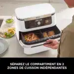 Friteuse sans huile Airfryer Foodi Flex AF500EUWH 10,4 L DualZone – NINJA – Image 6