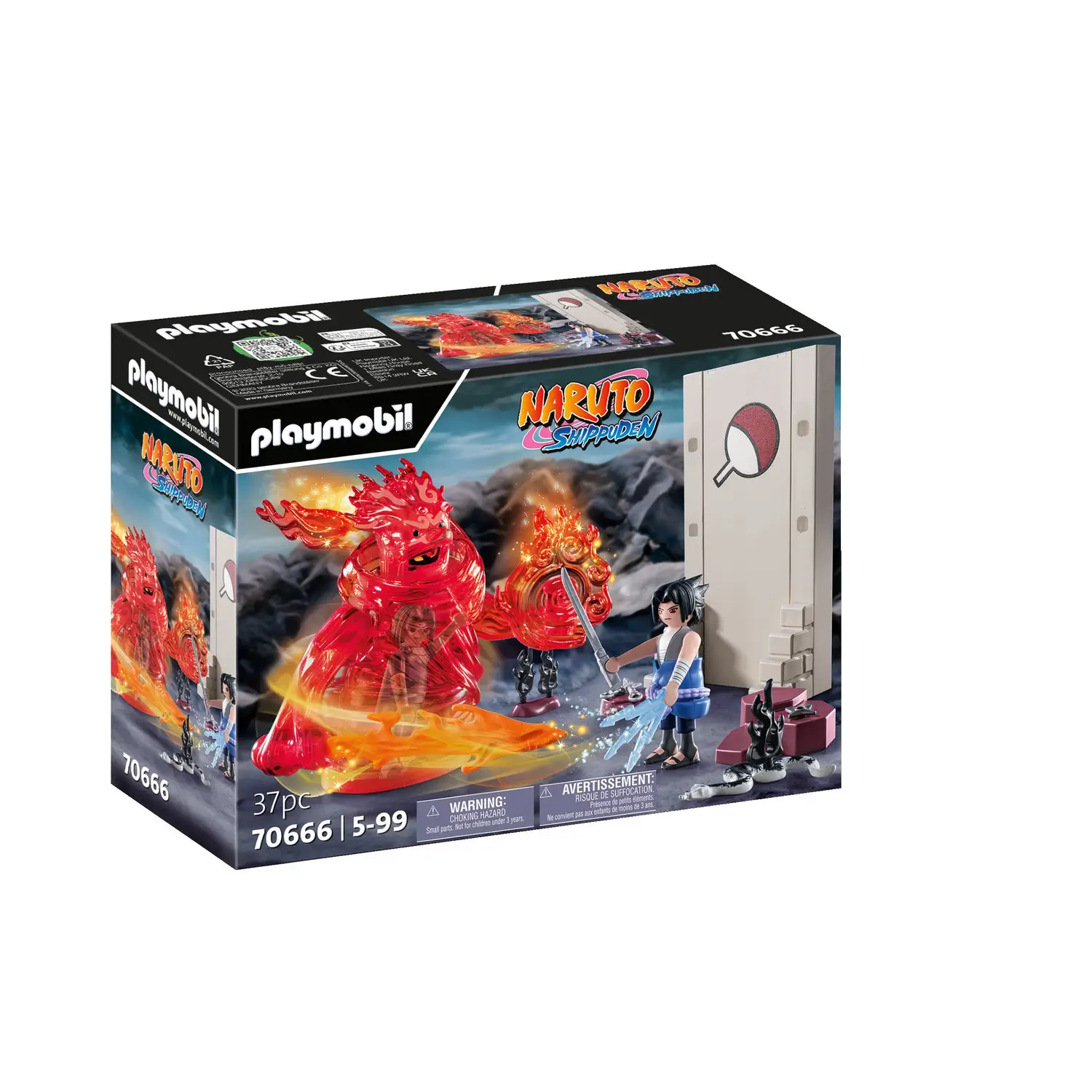 4008789706669 Set de jeu Sasuke vs. Itachi avec figurines et accessoires – PLAYMOBIL – Image 1