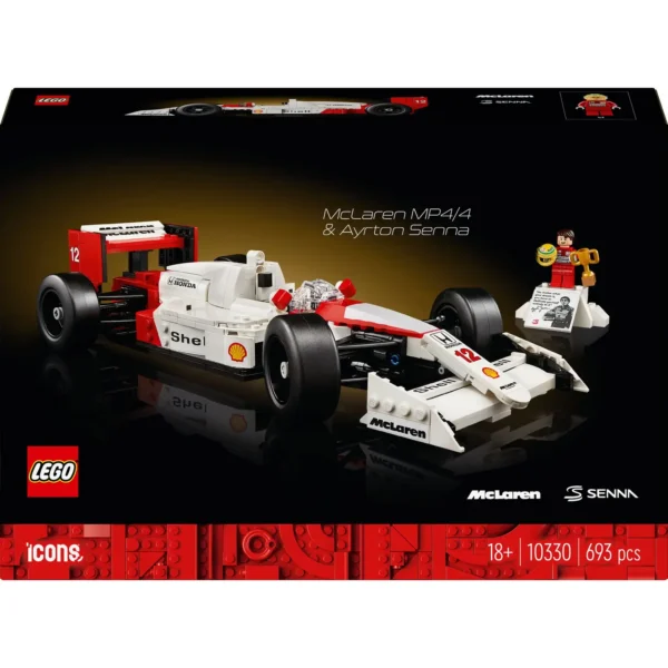 Set de Construction Icons McLaren MP4/4 Ayrton Senna 10330 – LEGO