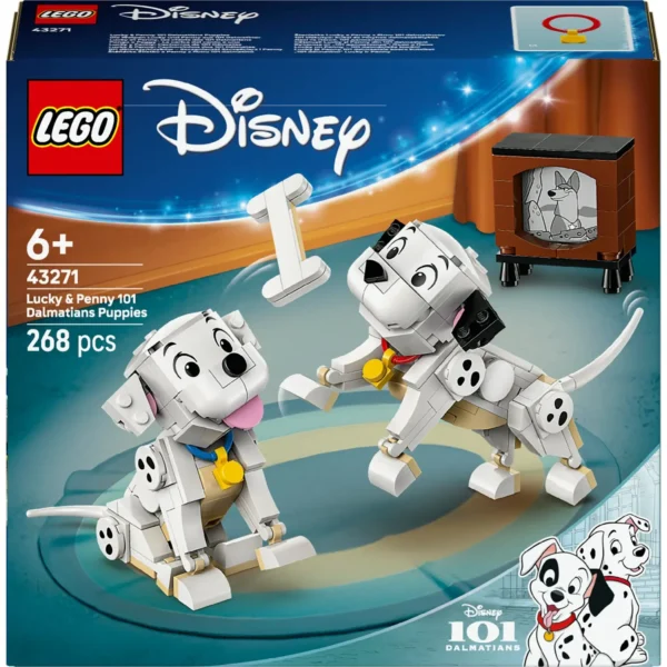 Set de Construction Disney Lucky et Penny, les chiots des 101 Dalmatiens – LEGO