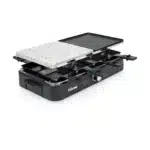 Appareil à raclette et grill RA-2752CA 8 personnes, thermostat réglable et pierre à griller – TRISTAR
