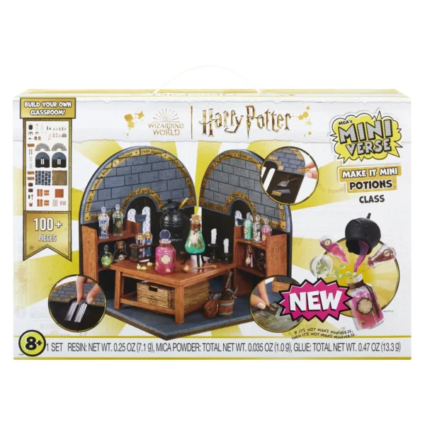 Miniset à construire Miniverse Make it Mini Harry Potter - Scène Salle de Classe Potions – MGA
